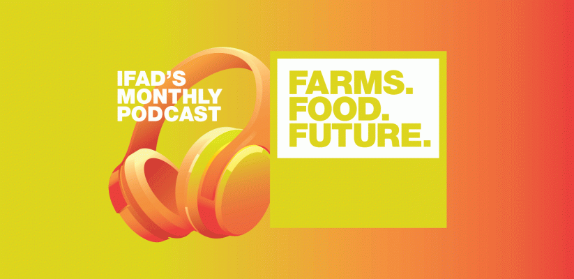 IFAD’s new monthly podcast brings the voice of farmers in developing countries to the table