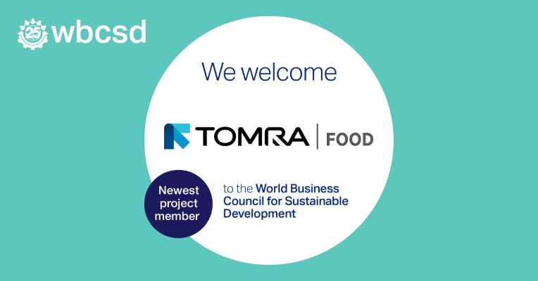 TOMRA Food joins World Business Council for Sustainable Development (WBCSD)