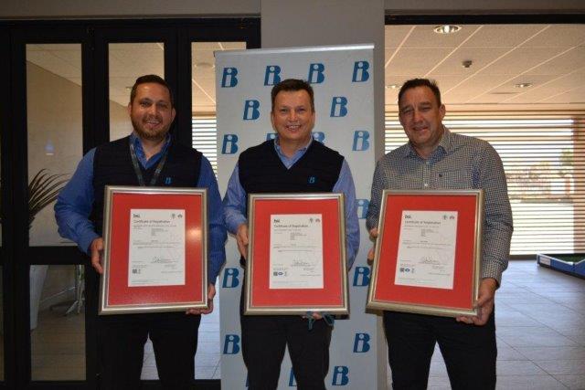 BI is up to date with the latest quality standards thanks to BSI